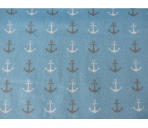 REST 70cm Jersey kleine Anker - hellblau